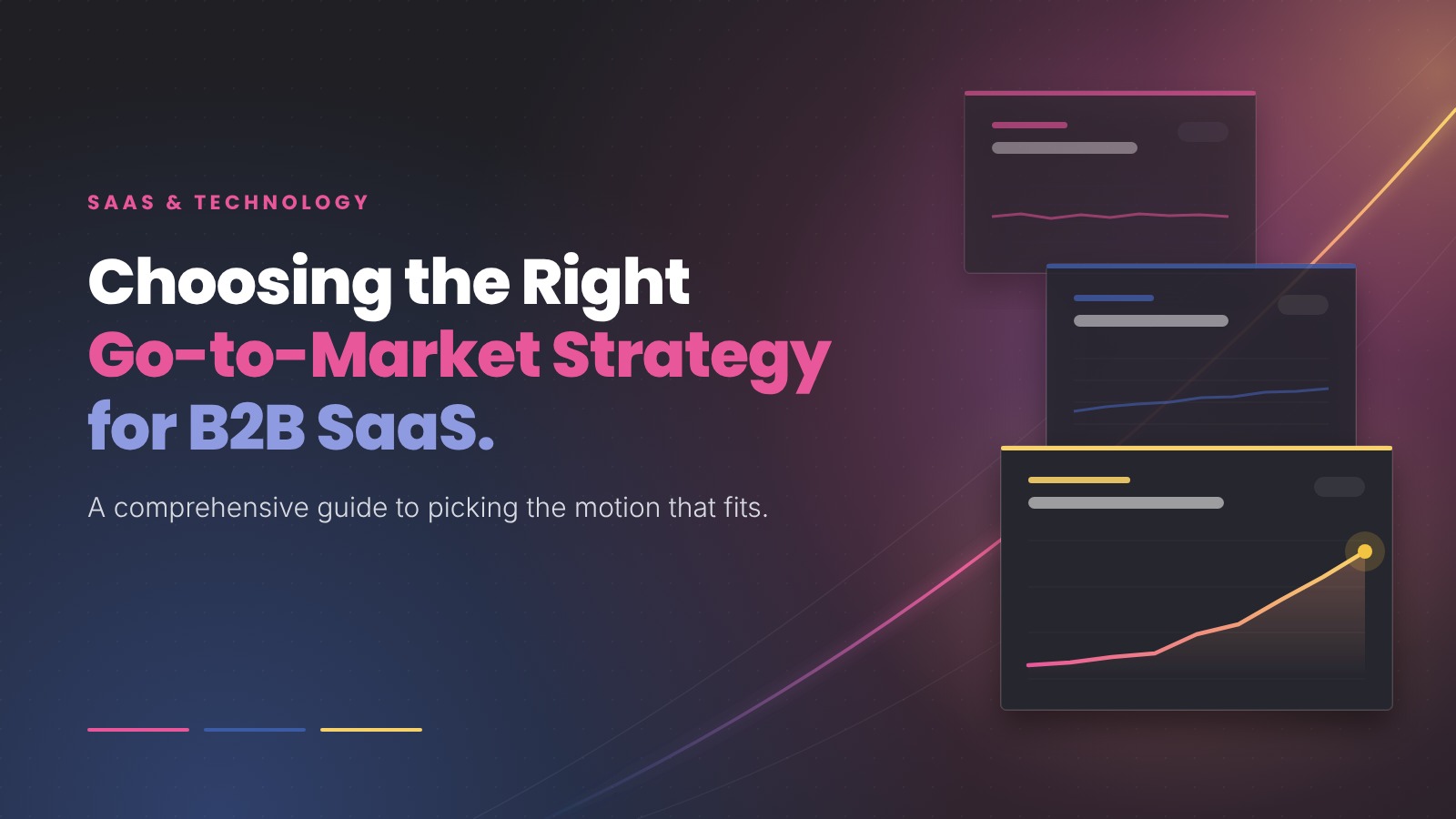 Choosing the Right Go-to-Market Strategy for B2B SaaS: A Comprehensive Guide